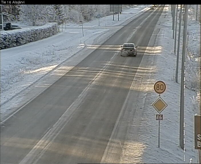 Weather Camera Image Road 16 Alajärvi, Alajärvi, Etelä-Pohjanmaa