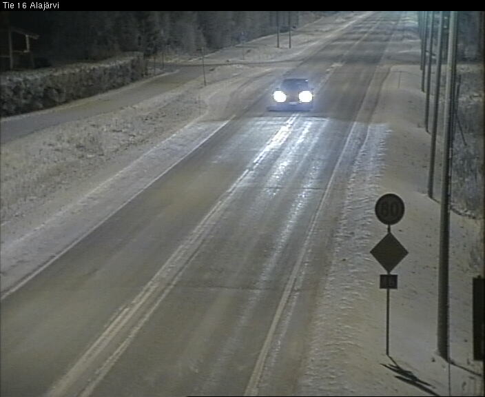 Weather Camera Image Road 16 Alajärvi, Alajärvi, Etelä-Pohjanmaa
