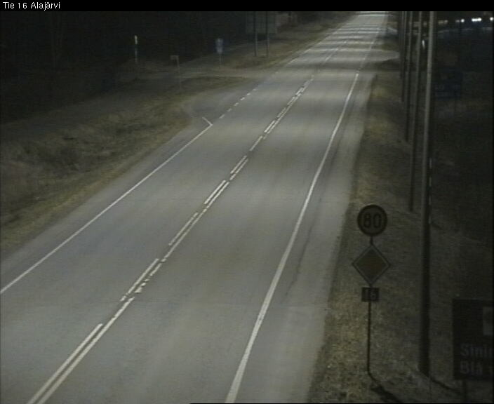 Weather Camera Image Väg 16 Alajärvi, Alajärvi, Etelä-Pohjanmaa