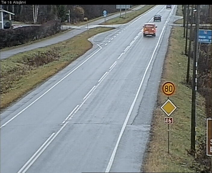 Weather Camera Image Väg 16 Alajärvi, Alajärvi, Etelä-Pohjanmaa