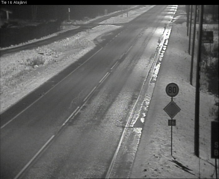 Weather Camera Image Road 16 Alajärvi, Alajärvi, Etelä-Pohjanmaa