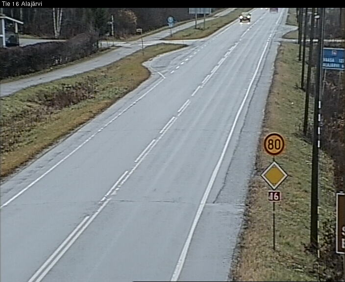 Weather Camera Image Road 16 Alajärvi, Alajärvi, Etelä-Pohjanmaa