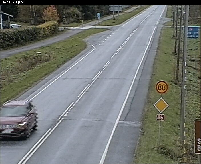 Weather Camera Image Road 16 Alajärvi, Alajärvi, Etelä-Pohjanmaa