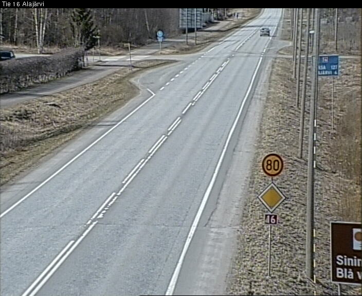 Weather Camera Image Road 16 Alajärvi, Alajärvi, Etelä-Pohjanmaa