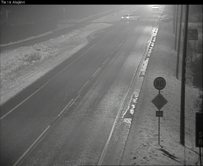 Weather Camera Image Road 16 Alajärvi, Alajärvi, Etelä-Pohjanmaa
