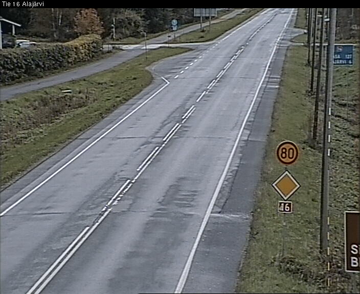 Weather Camera Image Road 16 Alajärvi, Alajärvi, Etelä-Pohjanmaa