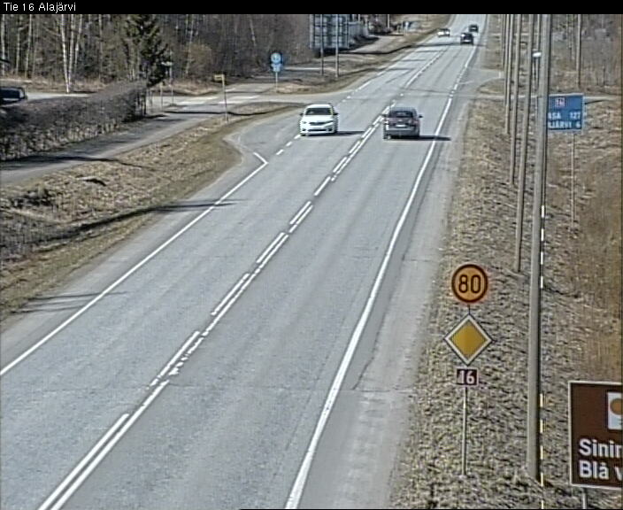Weather Camera Image Road 16 Alajärvi, Alajärvi, Etelä-Pohjanmaa