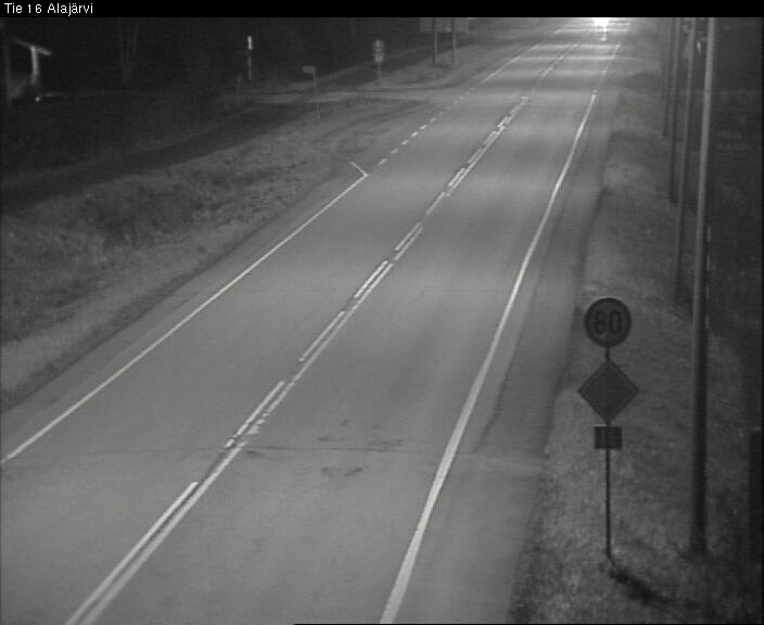 Weather Camera Image Väg 16 Alajärvi, Alajärvi, Etelä-Pohjanmaa