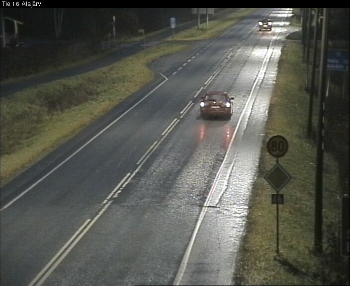 Weather Camera Image Road 16 Alajärvi, Alajärvi, Etelä-Pohjanmaa