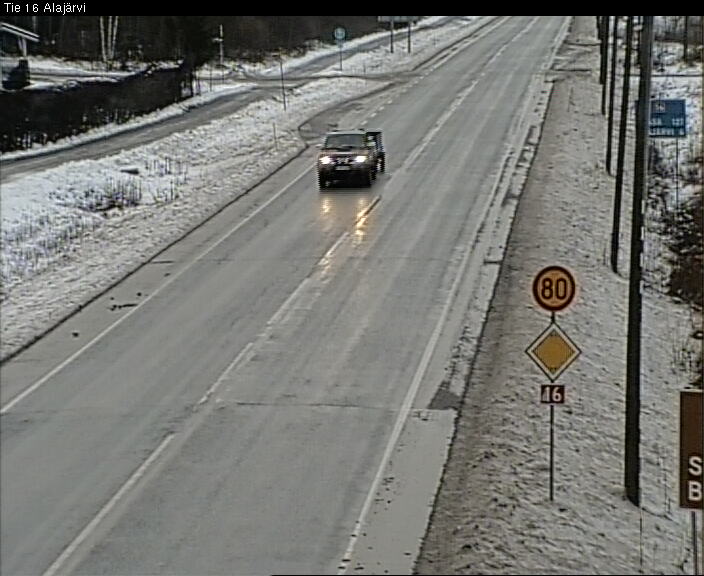 Weather Camera Image Road 16 Alajärvi, Alajärvi, Etelä-Pohjanmaa