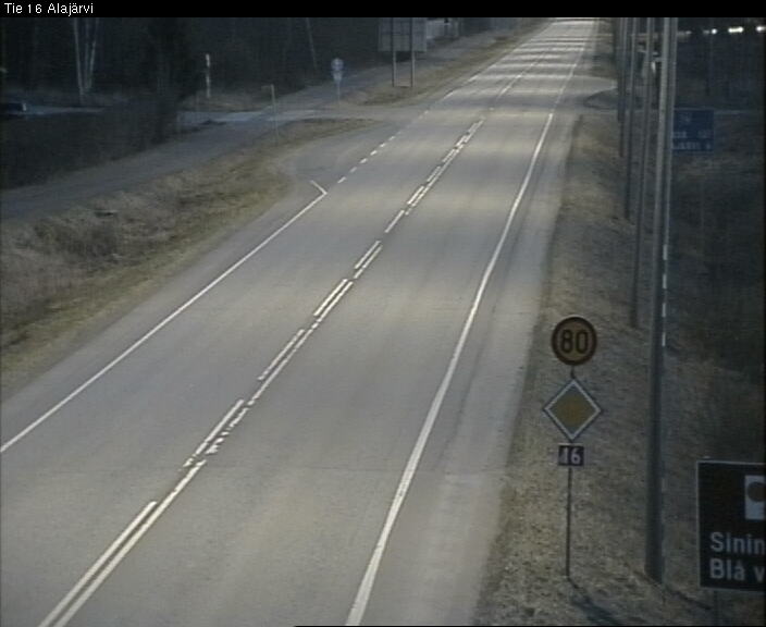 Weather Camera Image Road 16 Alajärvi, Alajärvi, Etelä-Pohjanmaa