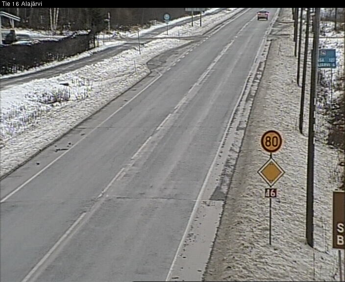 Weather Camera Image Road 16 Alajärvi, Alajärvi, Etelä-Pohjanmaa