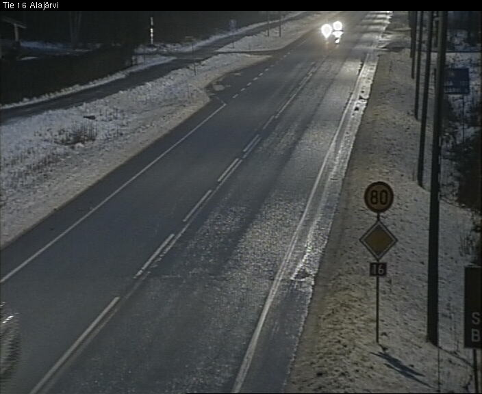 Weather Camera Image Road 16 Alajärvi, Alajärvi, Etelä-Pohjanmaa