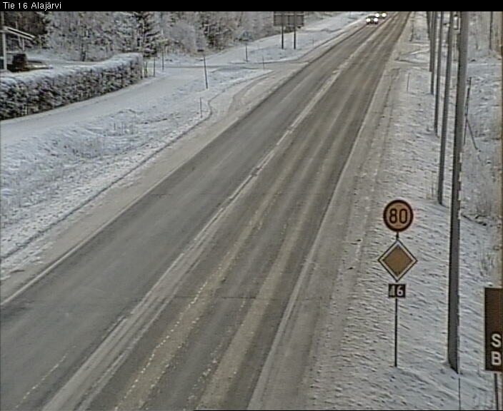 Weather Camera Image Road 16 Alajärvi, Alajärvi, Etelä-Pohjanmaa
