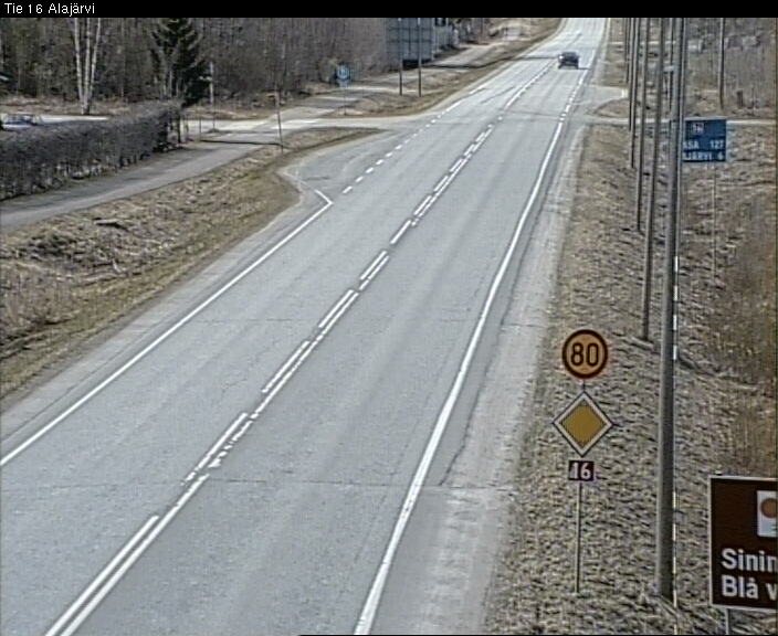 Weather Camera Image Väg 16 Alajärvi, Alajärvi, Etelä-Pohjanmaa