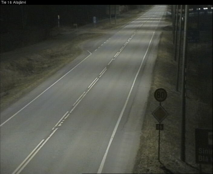 Weather Camera Image Väg 16 Alajärvi, Alajärvi, Etelä-Pohjanmaa