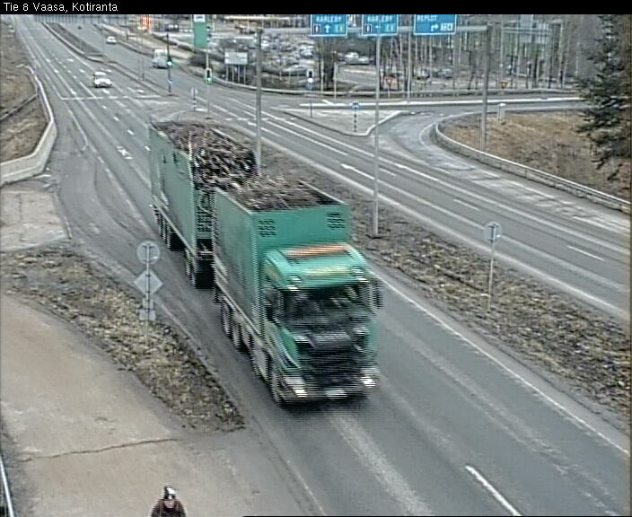 Weather Camera Image Väg 8 Vasa, Kotiranta, Vaasa, Pohjanmaa