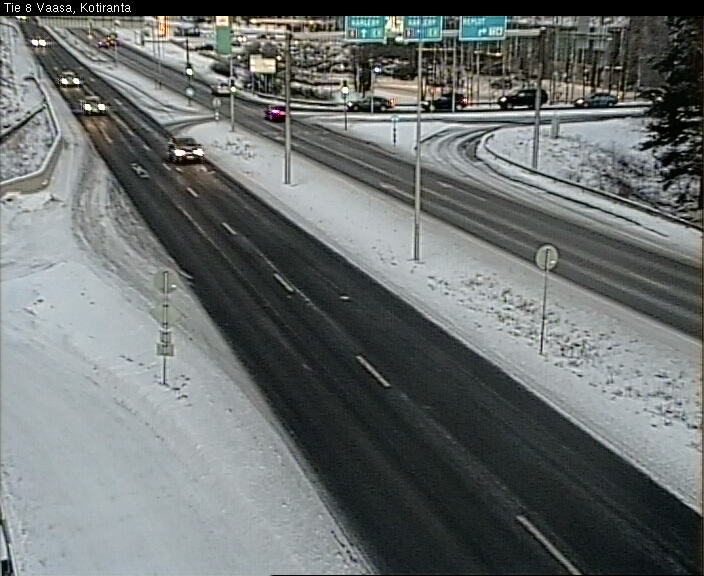 Weather Camera Image Väg 8 Vasa, Kotiranta, Vaasa, Pohjanmaa