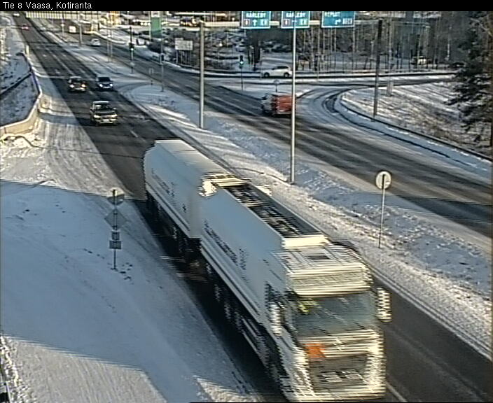 Weather Camera Image Road 8 Vaasa, Kotiranta, Vaasa, Pohjanmaa