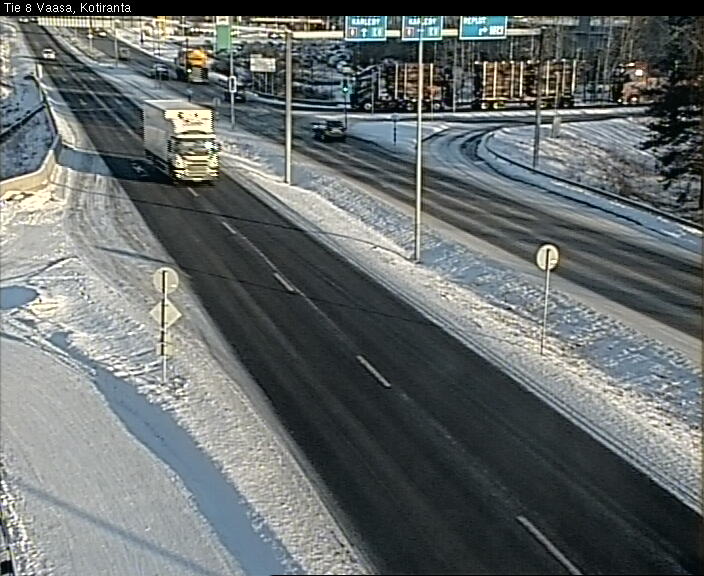 Weather Camera Image Road 8 Vaasa, Kotiranta, Vaasa, Pohjanmaa