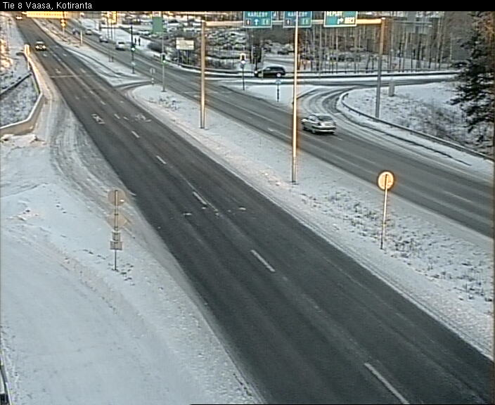 Weather Camera Image Väg 8 Vasa, Kotiranta, Vaasa, Pohjanmaa