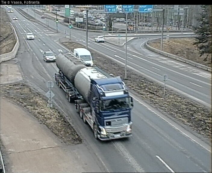 Weather Camera Image Väg 8 Vasa, Kotiranta, Vaasa, Pohjanmaa