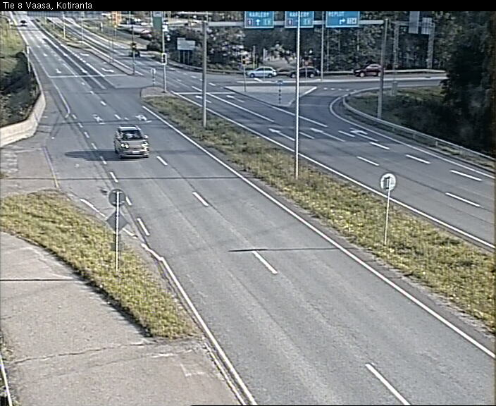 Weather Camera Image Väg 8 Vasa, Kotiranta, Vaasa, Pohjanmaa
