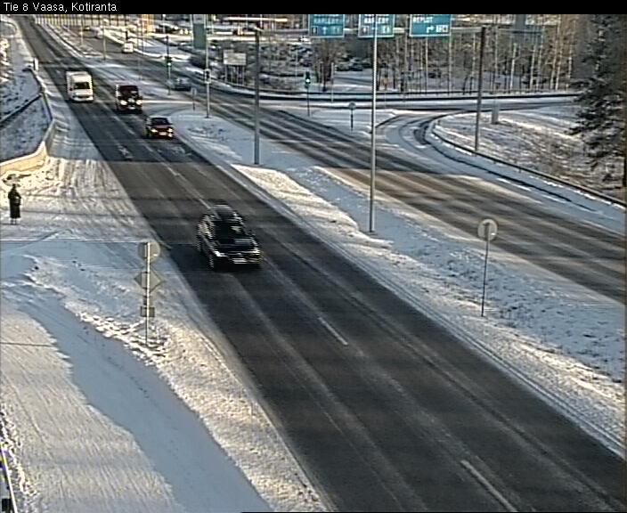Weather Camera Image Road 8 Vaasa, Kotiranta, Vaasa, Pohjanmaa