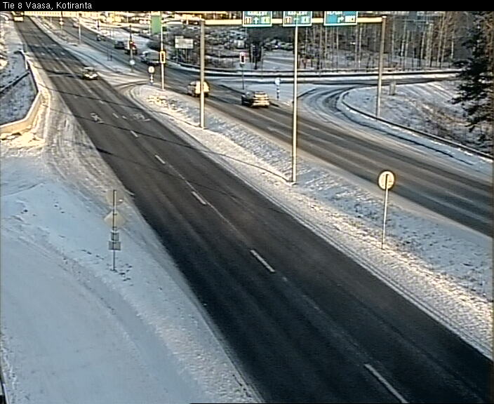 Weather Camera Image Road 8 Vaasa, Kotiranta, Vaasa, Pohjanmaa
