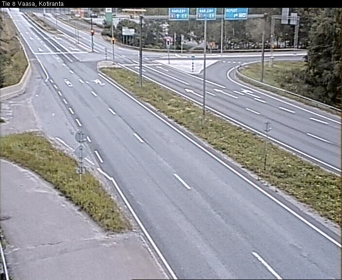 Weather Camera Image Väg 8 Vasa, Kotiranta, Vaasa, Pohjanmaa