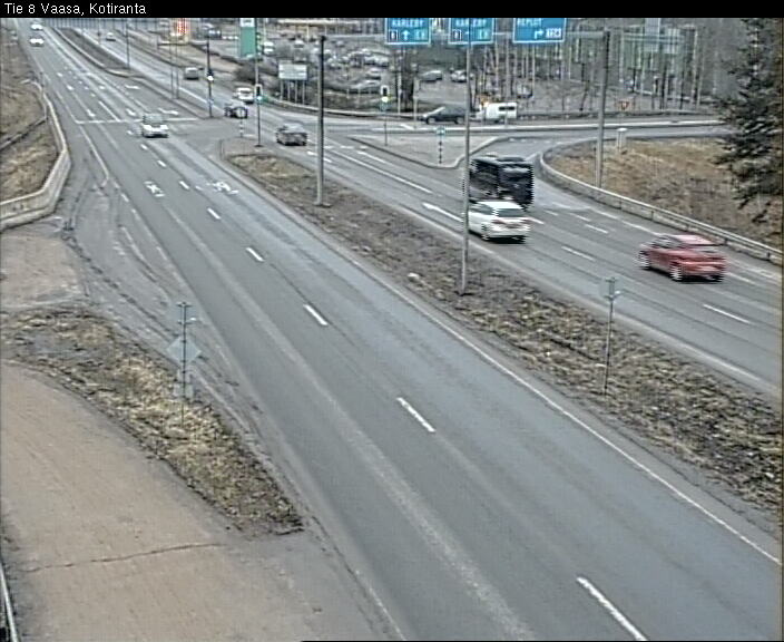 Weather Camera Image Väg 8 Vasa, Kotiranta, Vaasa, Pohjanmaa
