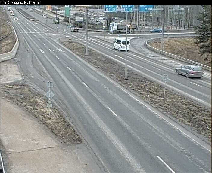 Weather Camera Image Väg 8 Vasa, Kotiranta, Vaasa, Pohjanmaa