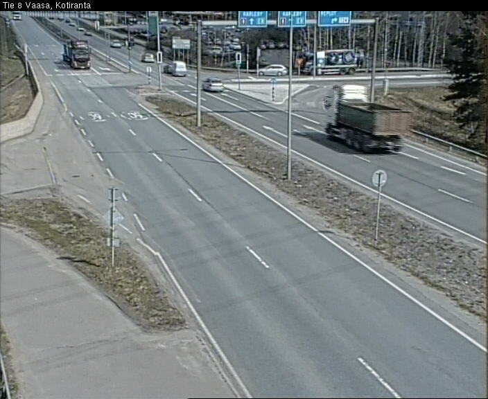 Weather Camera Image Väg 8 Vasa, Kotiranta, Vaasa, Pohjanmaa