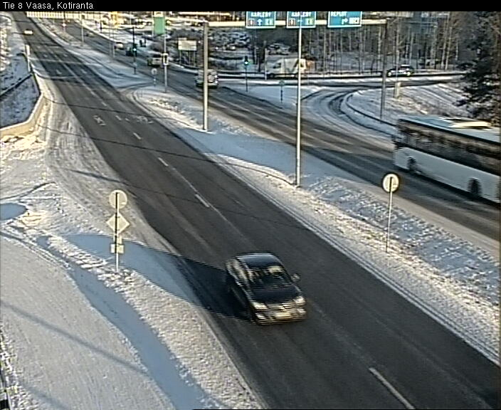 Weather Camera Image Road 8 Vaasa, Kotiranta, Vaasa, Pohjanmaa