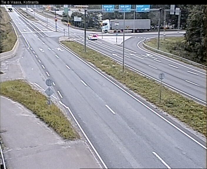 Weather Camera Image Väg 8 Vasa, Kotiranta, Vaasa, Pohjanmaa