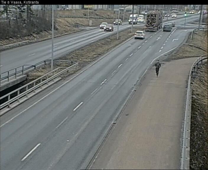 Weather Camera Image Road 8 Vaasa, Kotiranta, Vaasa, Pohjanmaa
