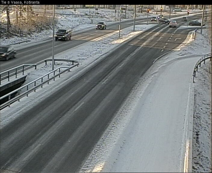 Weather Camera Image Väg 8 Vasa, Kotiranta, Vaasa, Pohjanmaa
