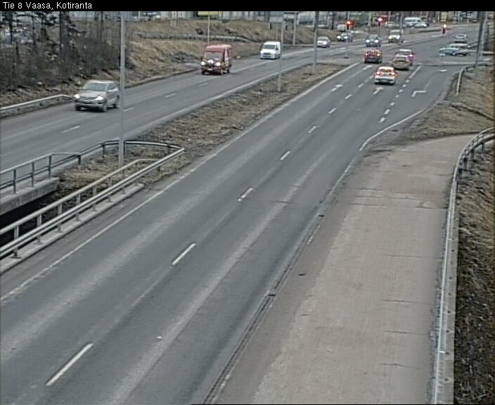 Weather Camera Image Väg 8 Vasa, Kotiranta, Vaasa, Pohjanmaa