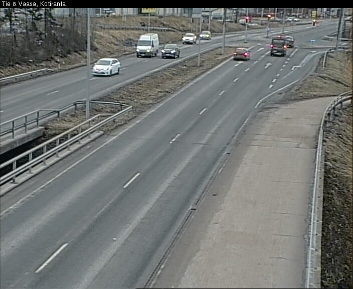 Weather Camera Image Väg 8 Vasa, Kotiranta, Vaasa, Pohjanmaa