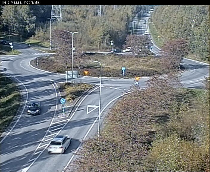 Weather Camera Image Väg 8 Vasa, Kotiranta, Vaasa, Pohjanmaa