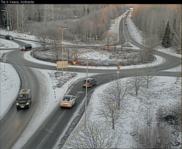 Weather Camera Image Väg 8 Vasa, Kotiranta, Vaasa, Pohjanmaa