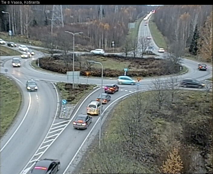 Kelikamerat Kuva Tie 8 Vaasa, Kotiranta, Vaasa, Pohjanmaa