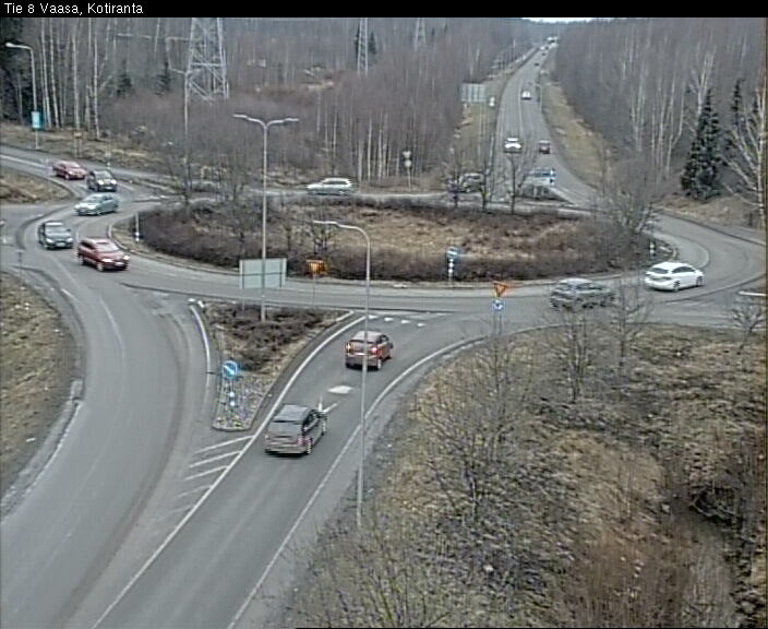 Weather Camera Image Road 8 Vaasa, Kotiranta, Vaasa, Pohjanmaa