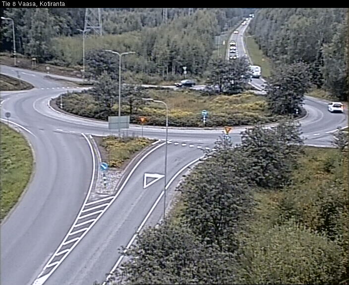 Weather Camera Image Väg 8 Vasa, Kotiranta, Vaasa, Pohjanmaa