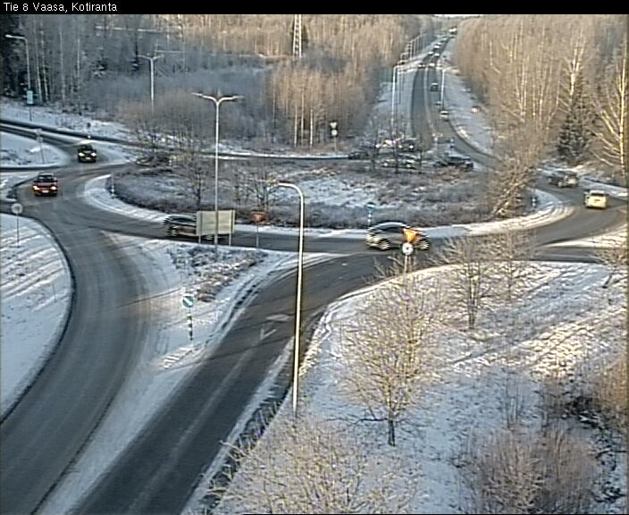 Weather Camera Image Väg 8 Vasa, Kotiranta, Vaasa, Pohjanmaa