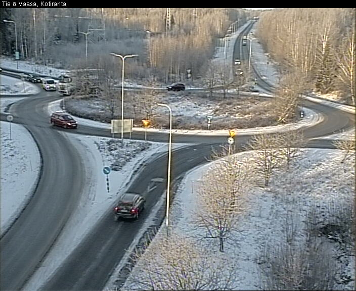 Weather Camera Image Väg 8 Vasa, Kotiranta, Vaasa, Pohjanmaa