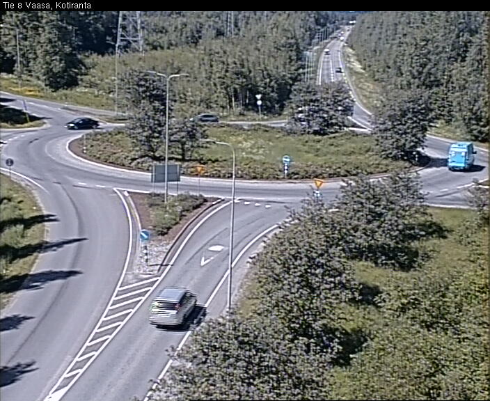 Weather Camera Image Väg 8 Vasa, Kotiranta, Vaasa, Pohjanmaa