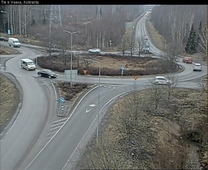Weather Camera Image Road 8 Vaasa, Kotiranta, Vaasa, Pohjanmaa
