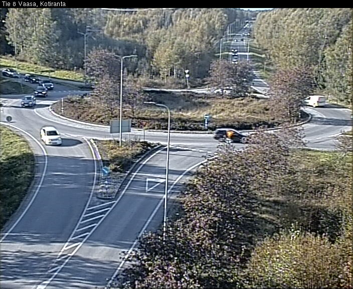 Kelikamerat Kuva Tie 8 Vaasa, Kotiranta, Vaasa, Pohjanmaa