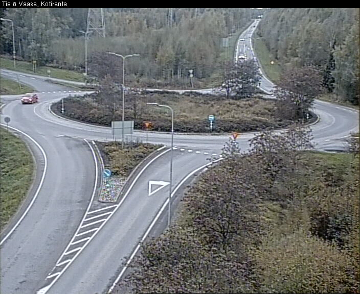 Weather Camera Image Road 8 Vaasa, Kotiranta, Vaasa, Pohjanmaa